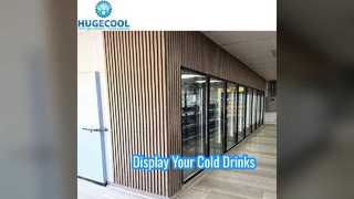 Dispositivo di raffreddamento per display del supermercato per birra e bevande